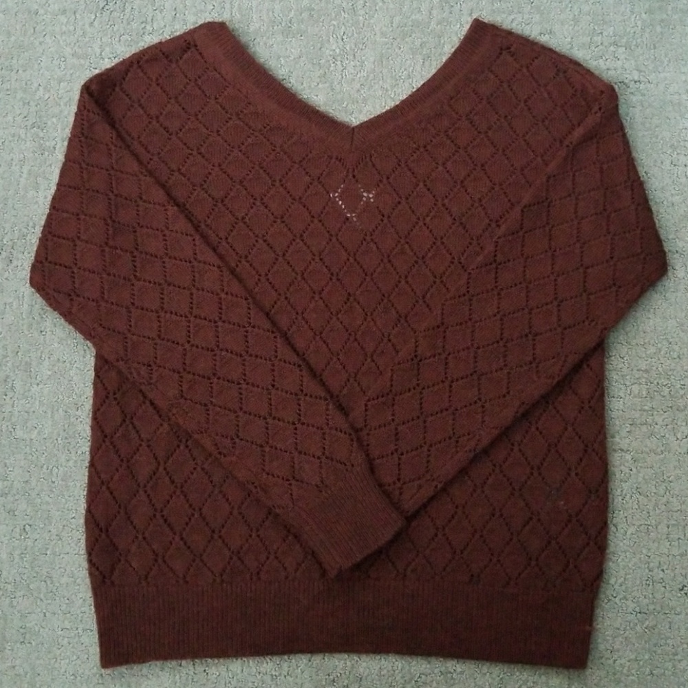 Le Fou by Wilfred for Aritzia v neck sweater